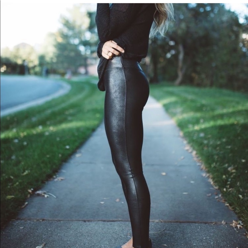 SPANX Faux leather leggings